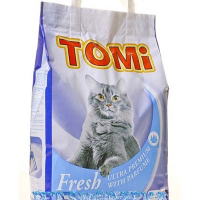 Tomi Posip za mačke grudvajući Fresh 5kg