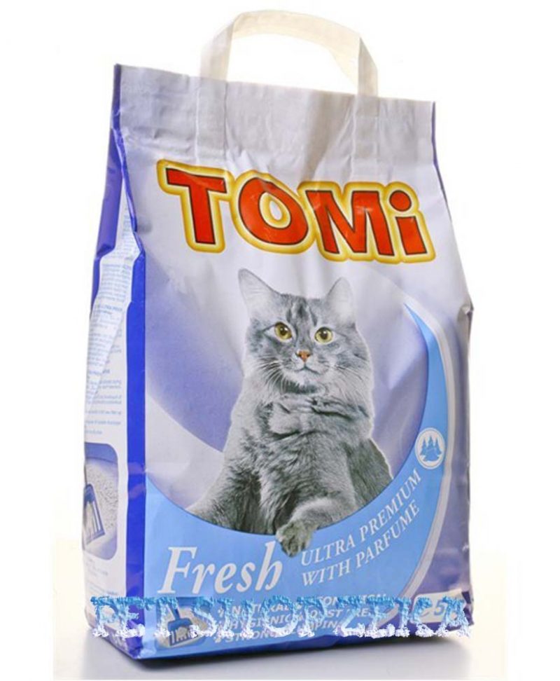 Tomi Posip za mačke grudvajući Fresh 5kg